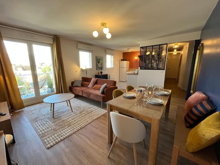 Dahlia, Appt Cosy Avec Parking Et Balcon Apartment Caen Exterior photo