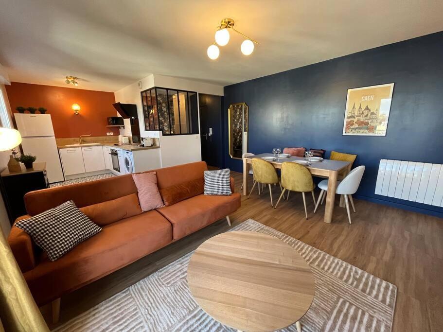 Dahlia, Appt Cosy Avec Parking Et Balcon Apartment Caen Exterior photo